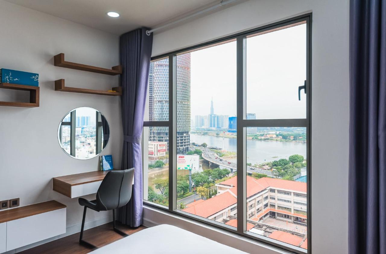 S Lux Apartment Ho Chi Minh-staden Exteriör bild