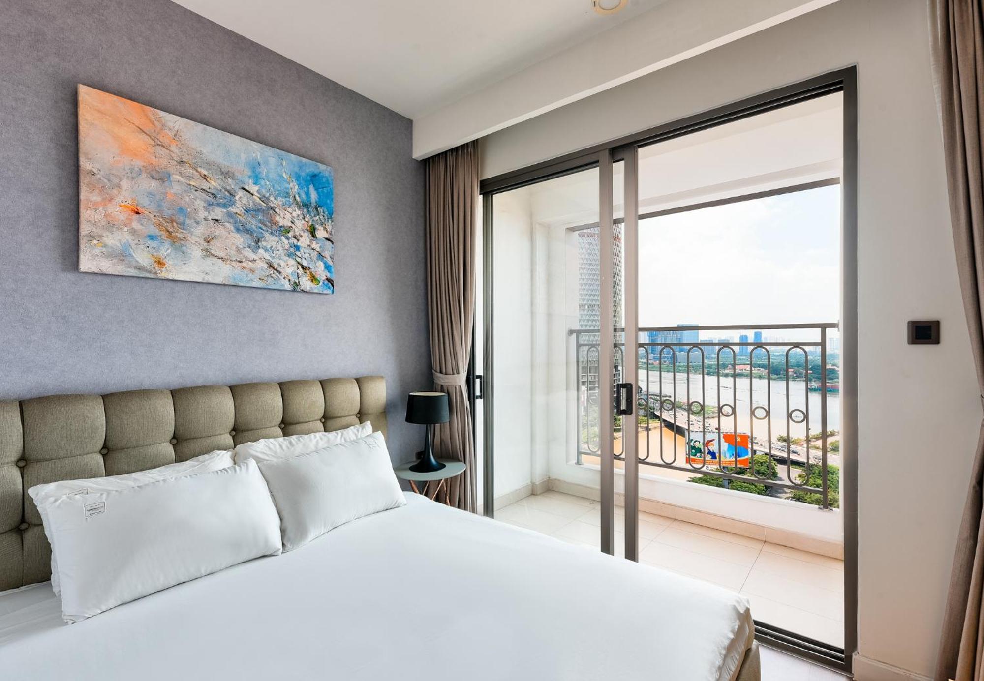 S Lux Apartment Ho Chi Minh-staden Exteriör bild